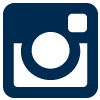 icono azul instagram
